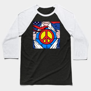 SUPER-PEACE Baseball T-Shirt